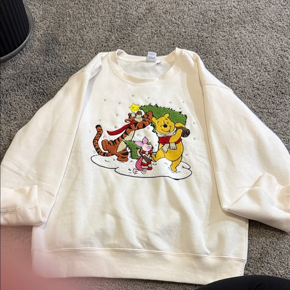 Disney Sweater with Winnie the Pooh and Friends